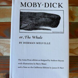 Moby Dick Herman Meville 1981 HC Arion Press First Trade Edition 13th Printing
